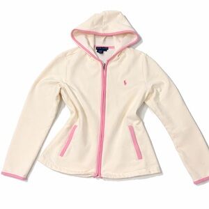 Vintage Y2K Polo Ralph Lauren Babydoll Full Zip Top